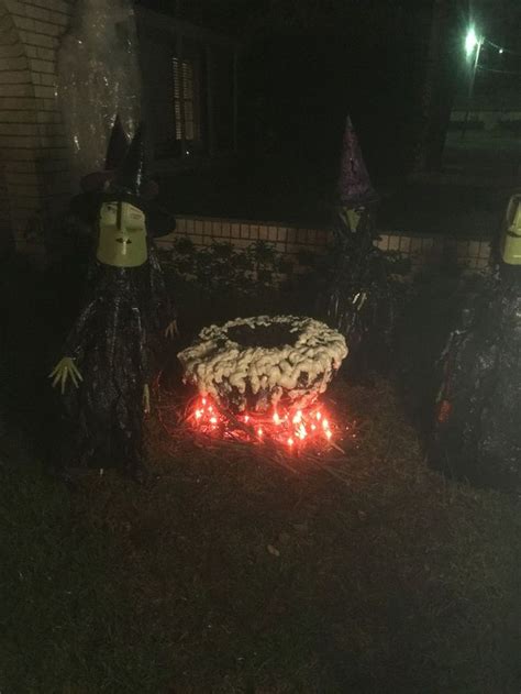 creepy witch decorations